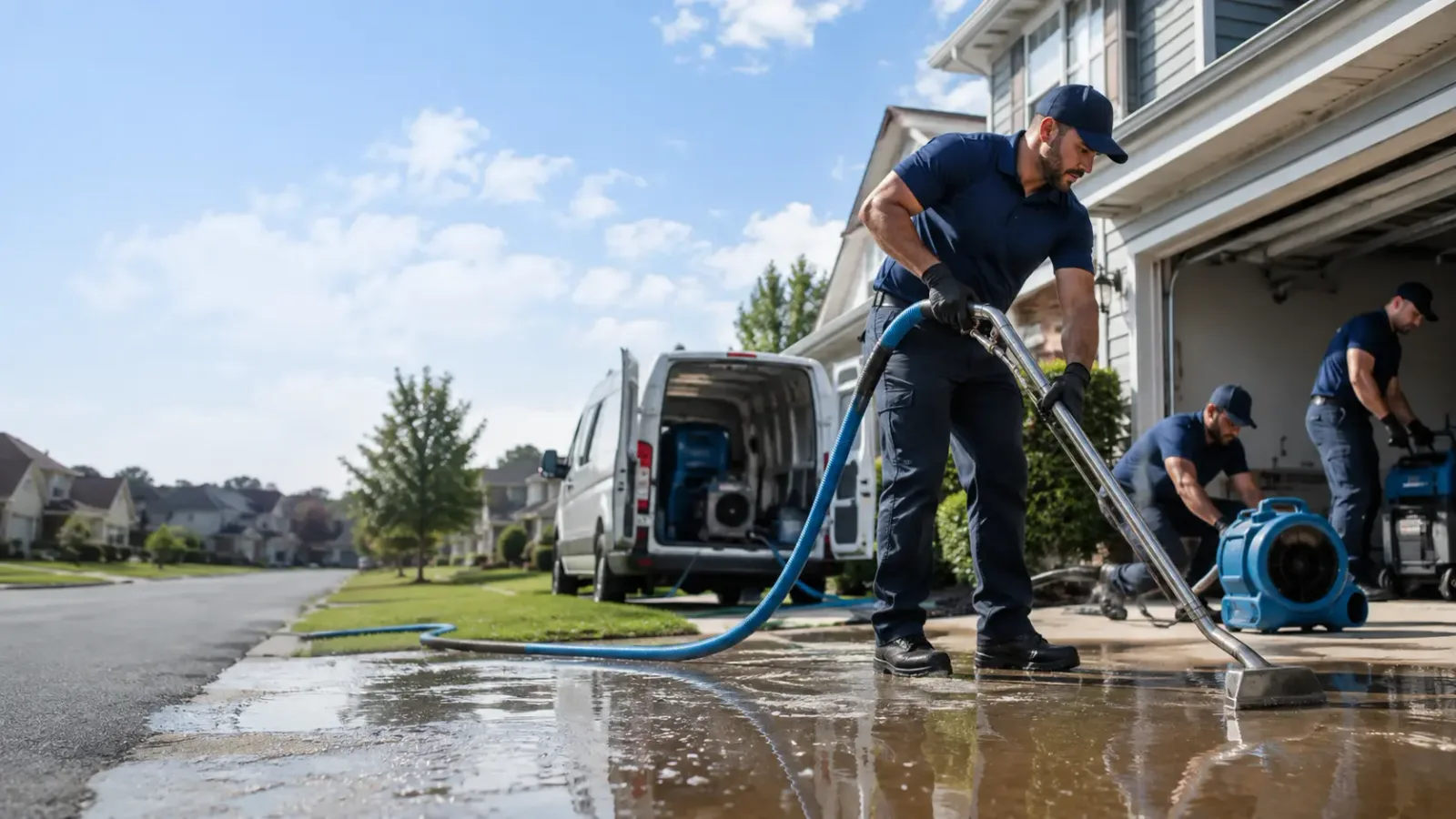 Flood Damage Restoration in Great Mills, MD